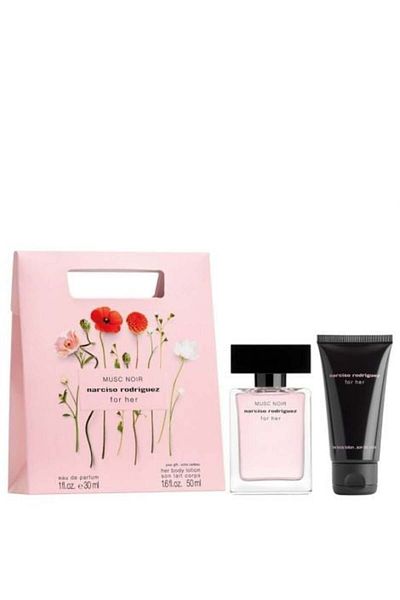 Narciso Rodriguez Musc Noir Gift Set, Women, Eau de Parfum, 30 ml + Body Lotion 50 ml