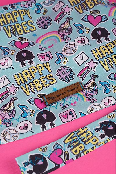 Best Bone Happy Vibes Patterned Surgical Cap