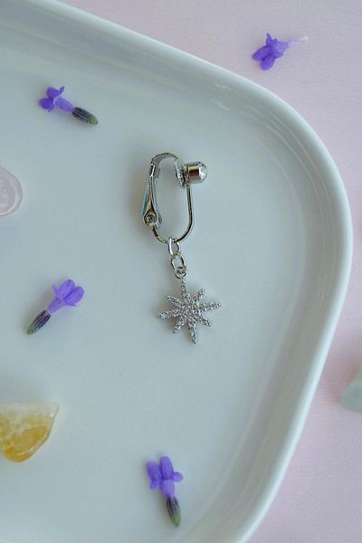 Sacce Scarves&Accessories Polar Star Figured Holeless Navel Piercing