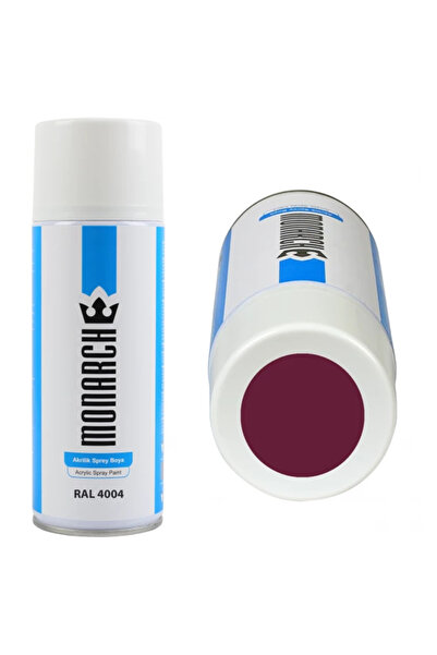 MONARCH SPREY Ral 4004 Rengi Parlak Sprey Boya 400 Ml