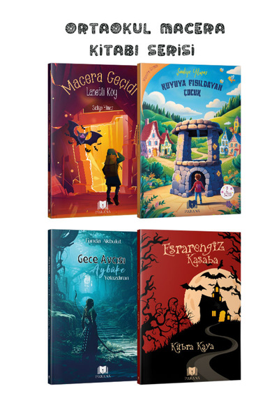 Parana Yayınları Ortaokul Macera Kitapları Seti - 2768350149786