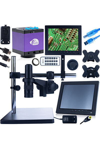 Rosfix Microscop digital Earth Pro MCEP-0.5X-PZRR cu braț reglabil + afișaj d...
