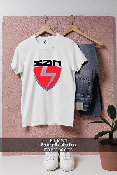 Bahriyeli Collection supradimensionat San Storm - Emblema San cu design cu sc...