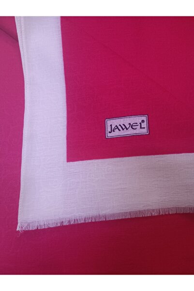 JAWEL Βαμβακερό σάλι με μονόγραμμα που δεν ιδρώνει