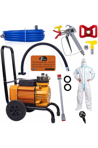 Rosfix Agregat malarski Strong Blue Storm SBS03 3500W 22MPA 18L/min + Kombinezon