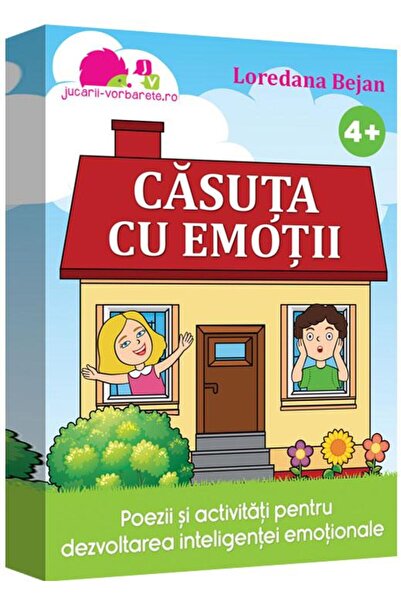 Editura Jucarii Vorbarete Casuta cu emotii - poezii si activitati pentru dez