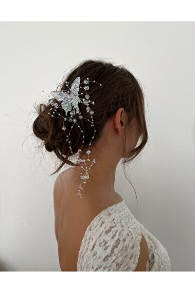 FloresDeCarnaval Elegant Stone Stylish Bridal Hair Accessory Limited Edition