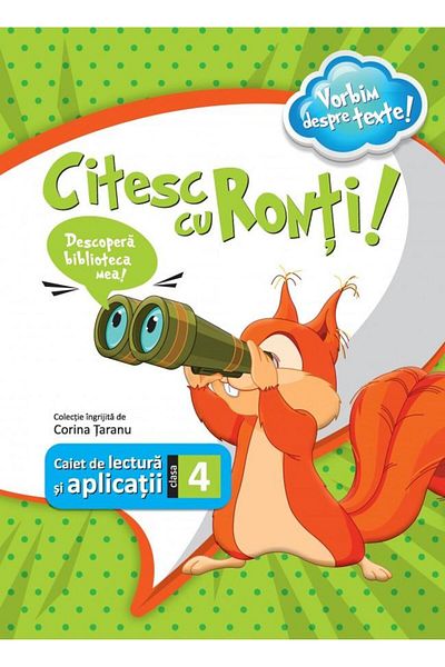 Editura Sinapsis I read with Ronti! Reading notebook and pen applications