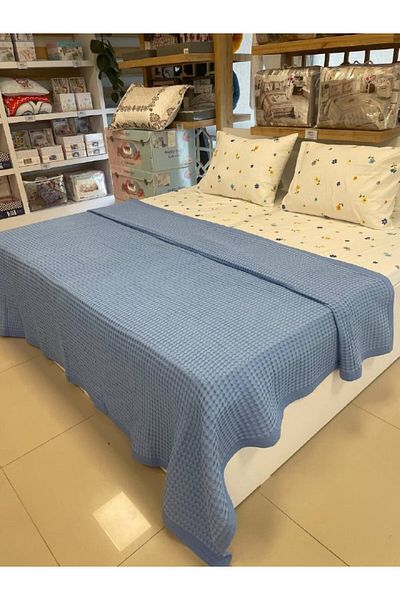 Sudemhome Double King Size Cotton Pique Set with Pool
