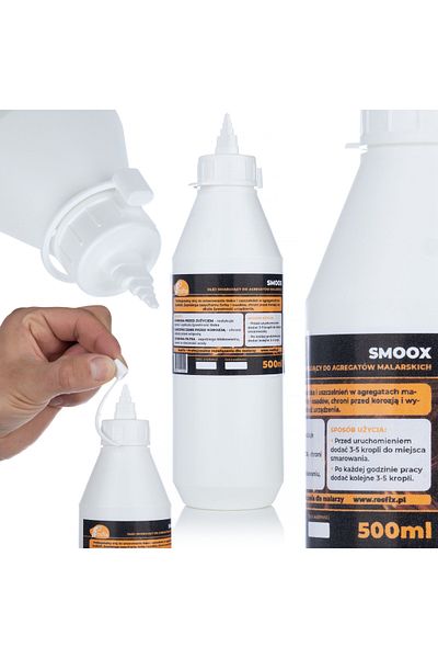 Rosfix SmooX Olej smarujący do agregatów malarskich 500ml (Oliwiarka)
