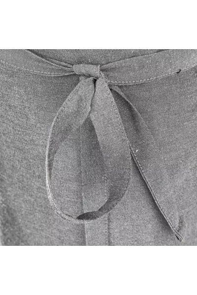 Stalgast Gray kitchen apron with adjustable cord, Nino Cucino, 92 cm