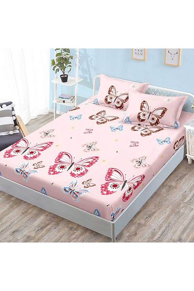Patul Bed cover with elastic + 2 pillowcases, Pucioasa, Double bed 180x200