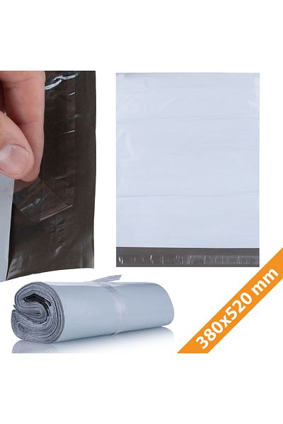 Rosfix Foliopaki białe 380 x 520 mm 100szt.