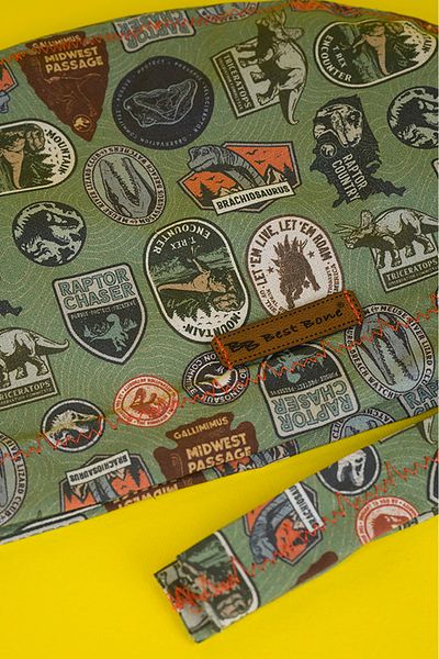 Best Bone Licensed Jurassic Park Patterned Surgical Bonnet