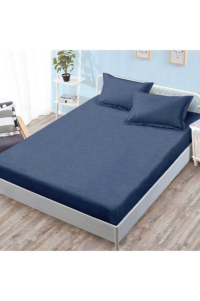 Patul Bed cover with elastic + 2 pillowcases, Pucioasa, Double bed 180x200