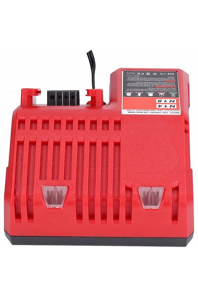 Rosfix Încărcător substitut Milwaukee VoltPlus 12V-18V 3A LED ABS M14 M18
