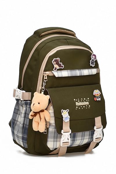 ELATAE Set of 3 Primary School Bags School Bag & Thermal Lunch Bag & Pen Holder 1396