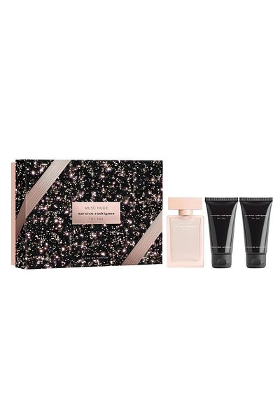 Narciso Rodriguez For Her Nude Musk Gift Set – EDP 50ml + Body Lotion 50ml + Shower Gel 50ml