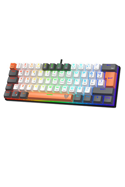 Blueforce Striker Rgb Mekanik Gaming Oyuncu Klavyesi Red Switch Q TR Mix Renk