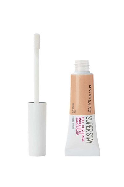 Maybelline New York Corector lichid SuperStay Full Coverage, 25 Medium, 6 ml
