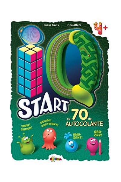 Editura Dorinta Marea carte de colorat. IQ start 4+. Cu 70 de auto