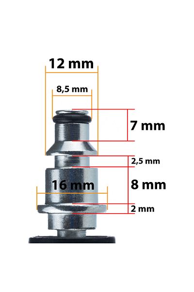 Rosfix Wąż wysokociśnieniowy 10m Bosch Quick Connect do myjki ciśnieniowej