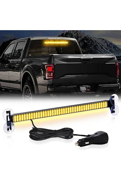BGRJ Automotive Indoor strobe bar, rotating beacon, 24 games, 70cm, 12-24V