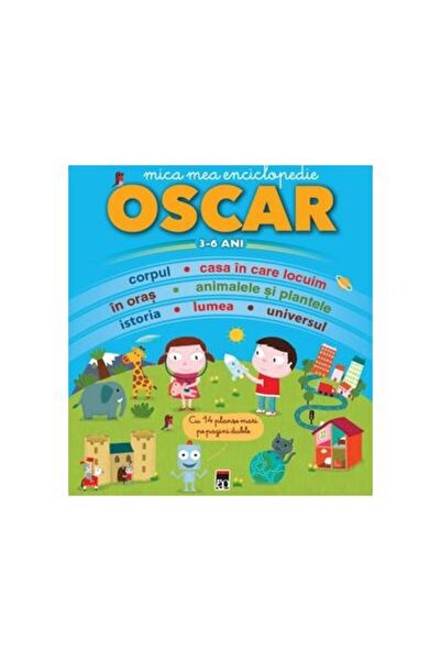 Editura Rao Books Mica mea enciclopedie Oscar 3-6 ani