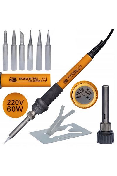 Rosfix Set OP60W - Kit 8-in-1 pentru lipire și pirogravură cu husă