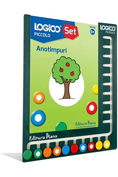 Editura Diana Logico Piccolo - Set cu rama. Anotimpuri (8+)