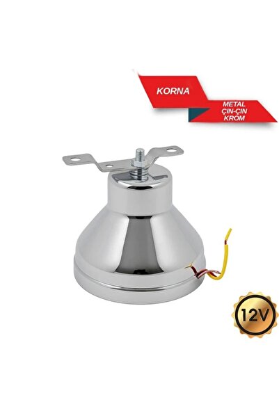carlone Çan Korna ÇınÇın Korna 12V Krom Renk Vatikan Çanı