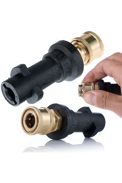 Rosfix Adapter / Złącze Bayonet do łączenia akcesoriów z szybkozłączką 1/4" do serii Kärcher K (K2, K3, K4