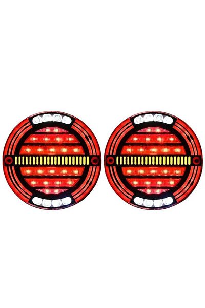 BGRJ Automotive Stopuri LED BG064, 12-24V, efect neon poziție, semnalizare dinamică