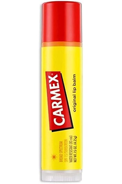 Carmex مرطب شفاه كلاسيكي طبي بعامل حماية من الشمس 15، 0.15 أونصة، عبوة من قطع...