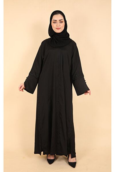 Stylish عباية كلاسيك مزينة بكريستال