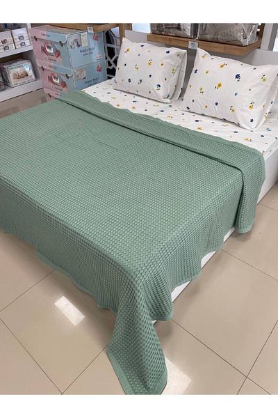 Sudemhome Double King Size Cotton Pique Set with Pool