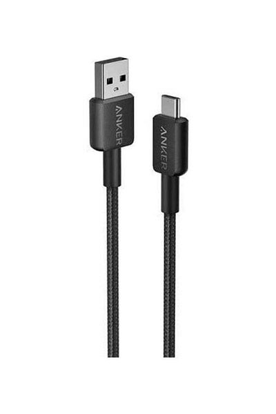 Anker كابل USB-A إلى Type-C بطول 0.9 متر، أسود