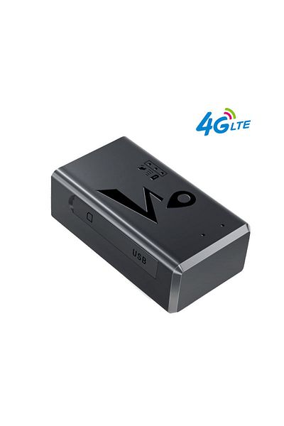CLC SmartGear Mini Tracker Gps Car 4g Q8, Location, Discreet Tracking, Geofence, Magnet, 1150mah, Black