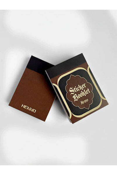 Henno İran Halı Desenleri - 50 Sayfalık Sticker Kitapçığı