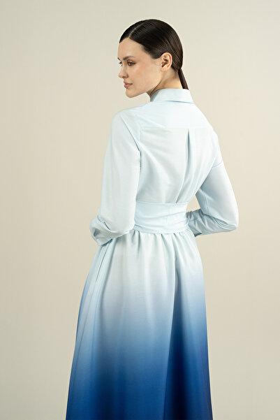 IDYL Belted Gradient Dress