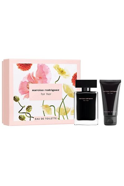 Narciso Rodriguez Gift Set contains Eau de Toilette, 50 ml + Body Lotion, 50 ml