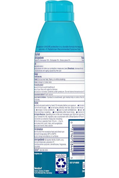 Coppertone KIDS Sunscreen Continuous Spray SPF 50 (5.5-Ounce, Pack of 3)