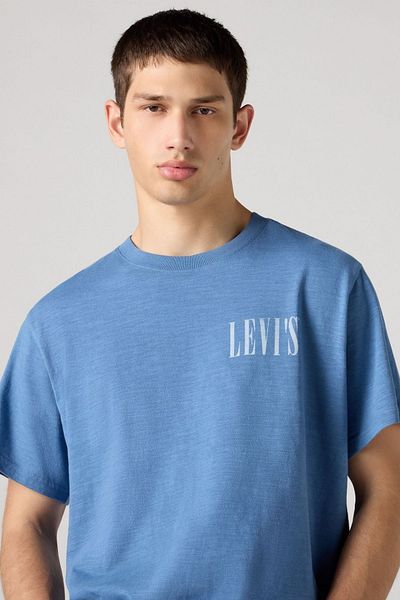 Levi's Tricou pentru bărbați Ss Relaxed Fit Ssnl Seria Albastru