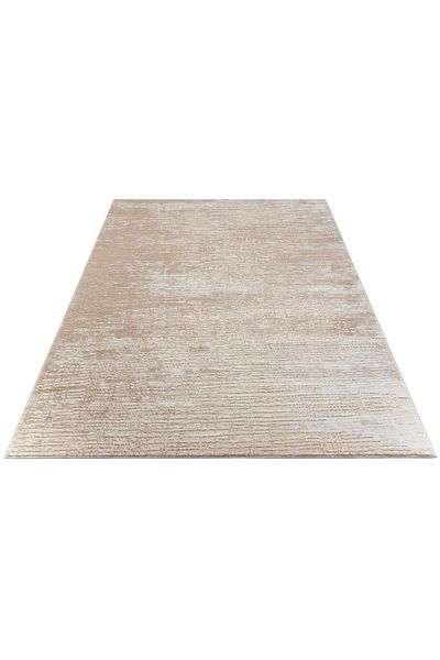 LUNA HOME Ariano beige carpet with a mottled look, 200x200 cm