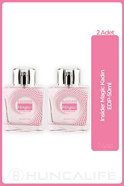 Huncalife Insider Magic Kadın Parfüm Edp 50 ml - 2 Adet