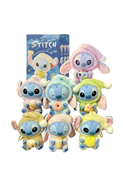 Mashkitoshki STICH - Eat Something Before Sleep serisi Vinil Peluş Oyuncak Ka...