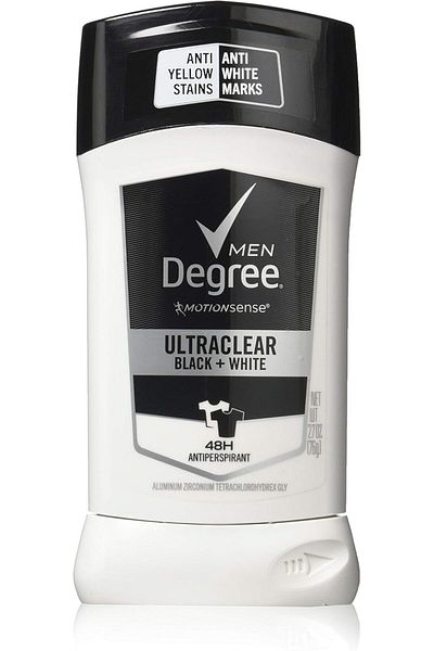 Degree Deodorant 2.7 Ounce Mens Ultra Clear Black & White (79ml) (6 Pack)