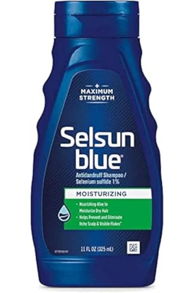 Selsun Blue Moisturizing with Aloe Dandruff Shampoo