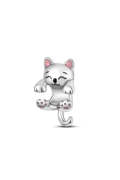 OEM Cat Pendant, Silver
