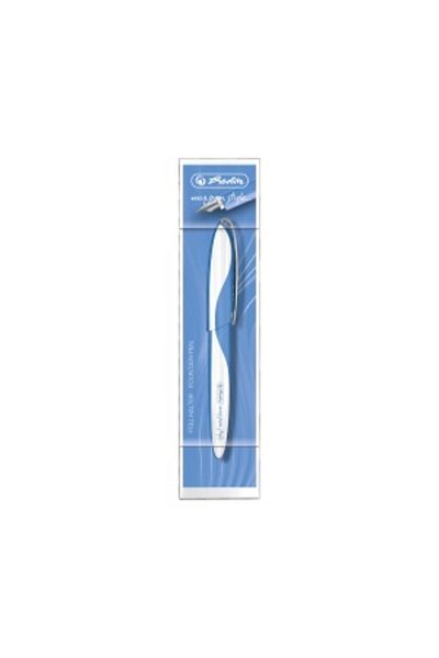 Herlitz Stilou My.pen, material plastic, culoare albastru baltic